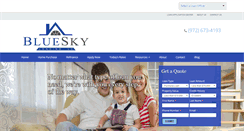 Desktop Screenshot of 1bluesky.com